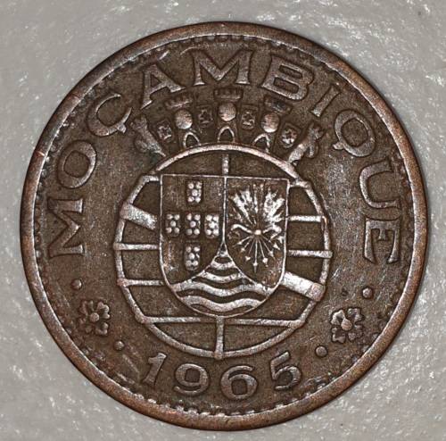 1965 - 1 ESCUDO - MOCAMBIQUE - MOZAMBIQUE - (Bronze)